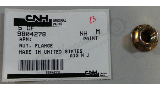 9804278 - OEM NUT FLANGE FL M10 - CASE CONSTRUCTION