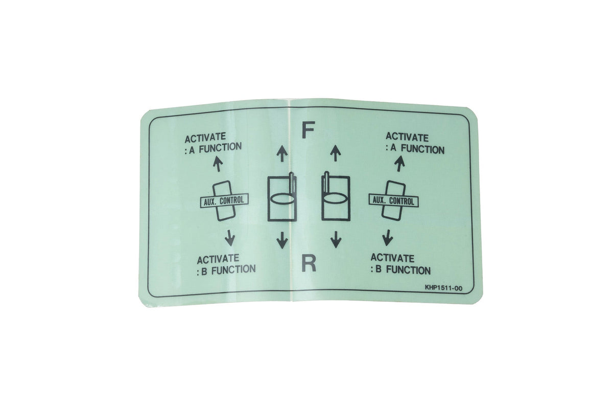 KHP1511 - OEM DECAL - CASE CONSTRUCTION