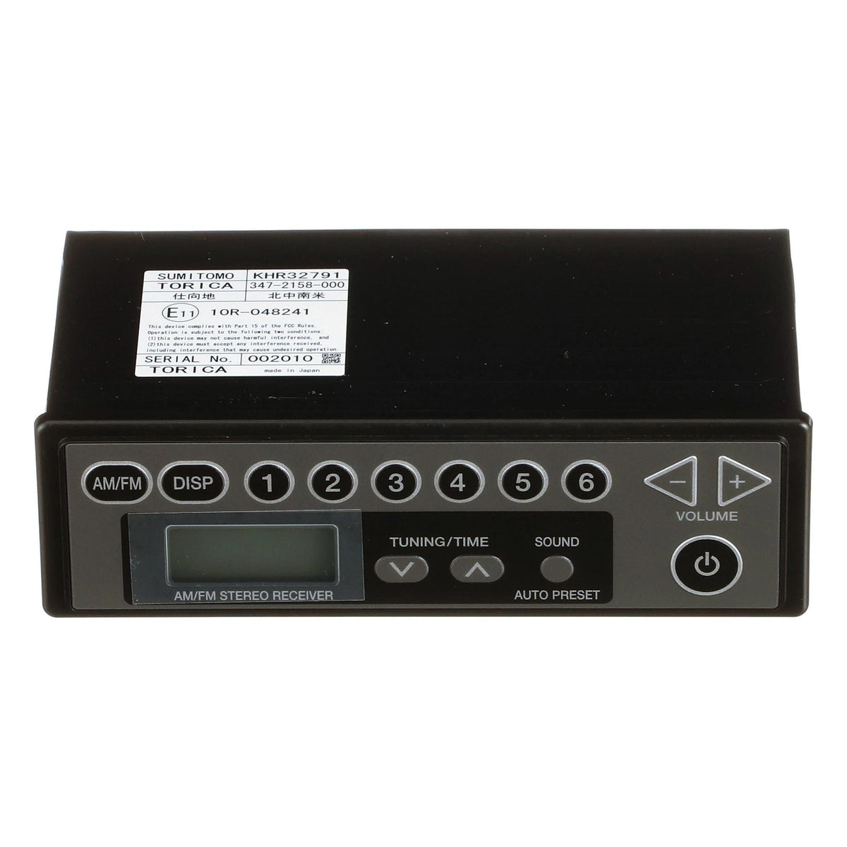 KHR32791 - OEM RADIO - CASE CONSTRUCTION
