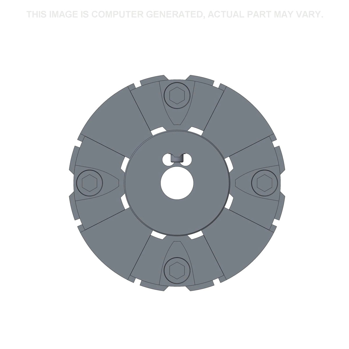 KLJ12860 - OEM FLANGE COUPLING - CASE CONSTRUCTION