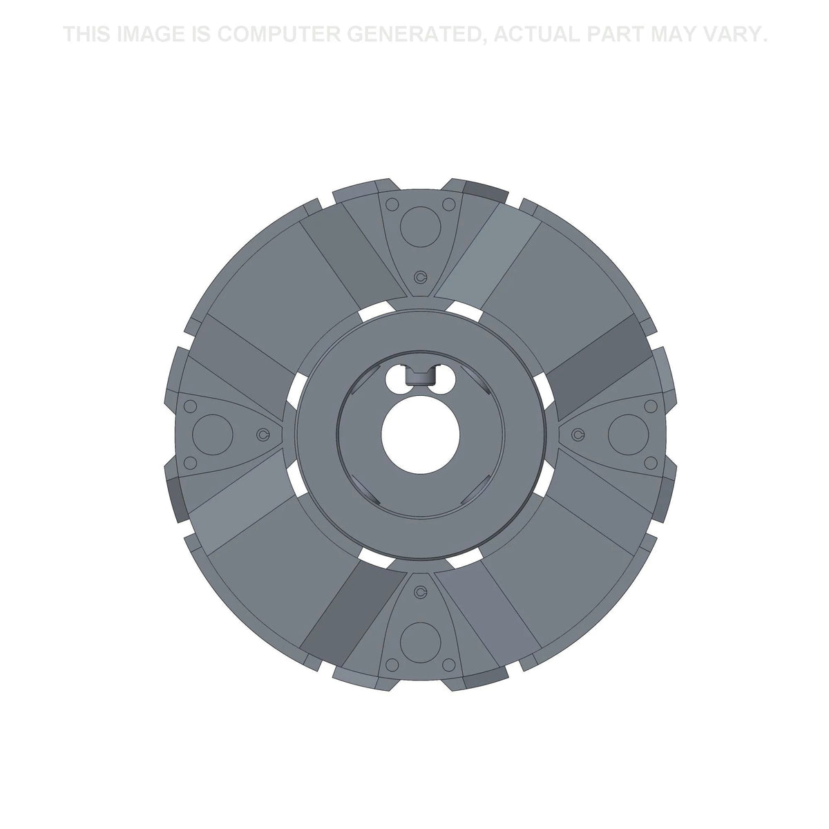 KLJ12860 - OEM FLANGE COUPLING - CASE CONSTRUCTION