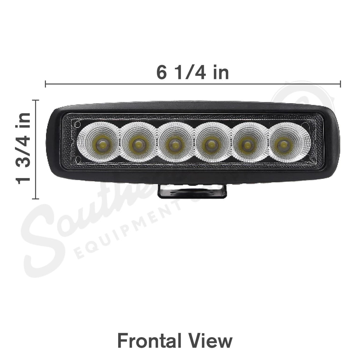 LED1802 - OEM FLOOD LIGHT 6 EPISTAR LEDS - CASE CONSTRUCTION