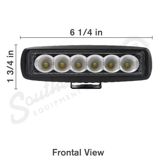 LED1802 - OEM FLOOD LIGHT 6 EPISTAR LEDS - CASE CONSTRUCTION