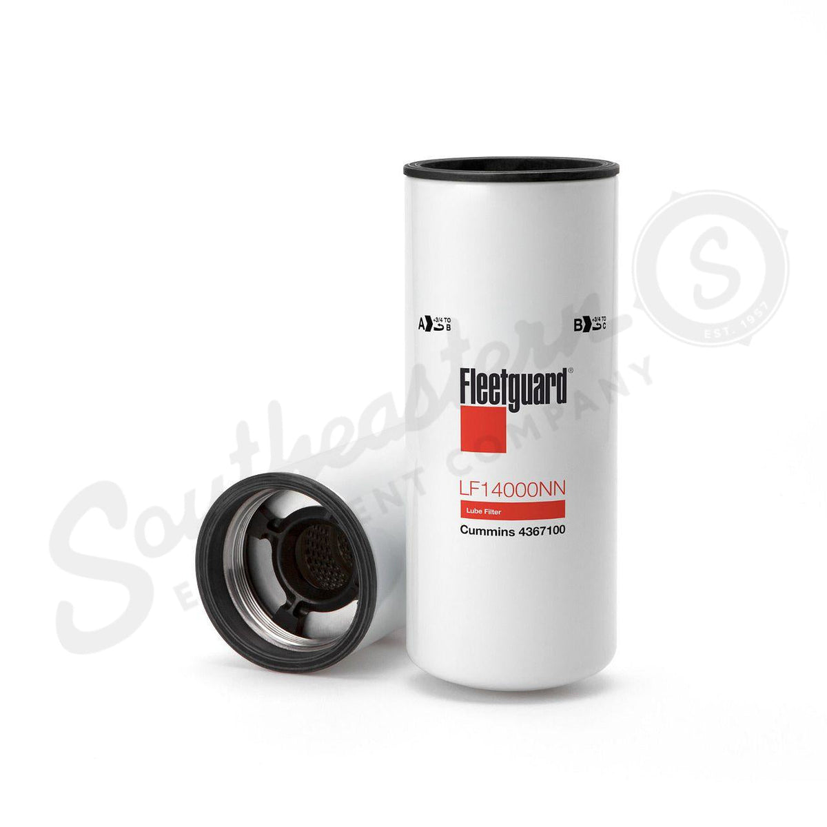 LF14000NN - OEM FLEETGUARD OIL FILTER - CASE CONSTRUCTION