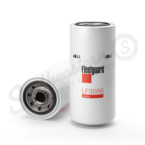 LF3566 - OEM FLEETGUARD SPIN-ON LUBE FILTER FULL FLOW - CASE CONSTRUCTION