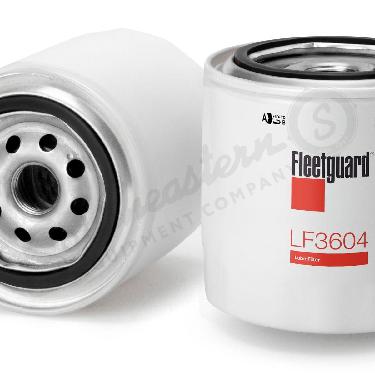 LF3604 - OEM FLEETGUARD SPIN-ON LUBE FILTER - CASE CONSTRUCTION
