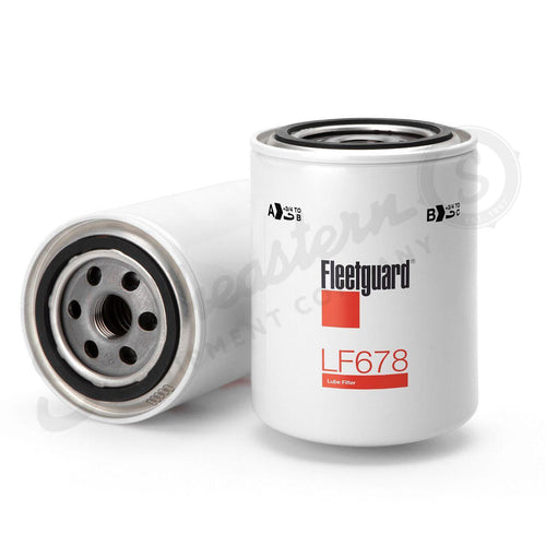 LF678 - OEM FLEETGUARD SPIN-ON LUBE FILTER FULL FLOW - CASE CONSTRUCTION