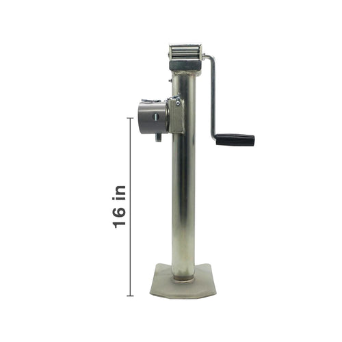 LT-5153X - OEM ZINC-PLATED JACK SIDE WIND EXTRA WIDE BASE 15IN LIFT - CASE CONSTRUCTION