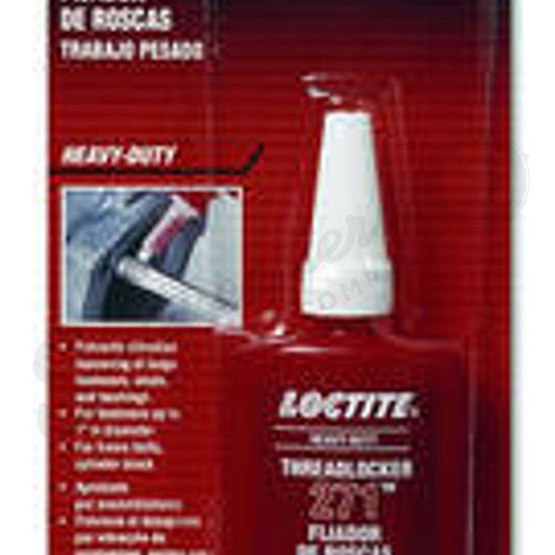 MC37479 - OEM LOCTITE THREADLOCKER 271 6-PACK/36 ML BOTTLES - CASE CONSTRUCTION