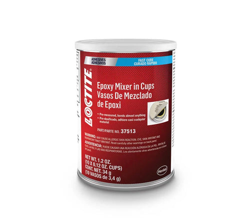 MC37513 - OEM LOCTITE EPOXY MIXER CUPS 10-PACK/0.12OZ CUPS - CASE CONSTRUCTION