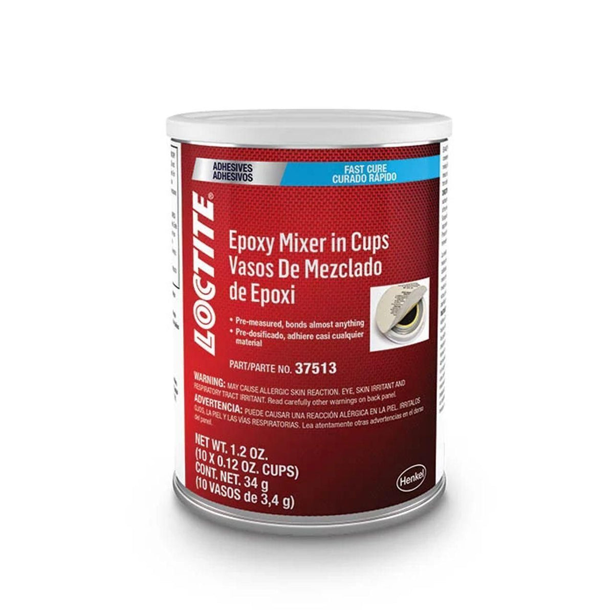 MC37513 - OEM LOCTITE EPOXY MIXER CUPS 10-PACK/0.12OZ CUPS - CASE CONSTRUCTION