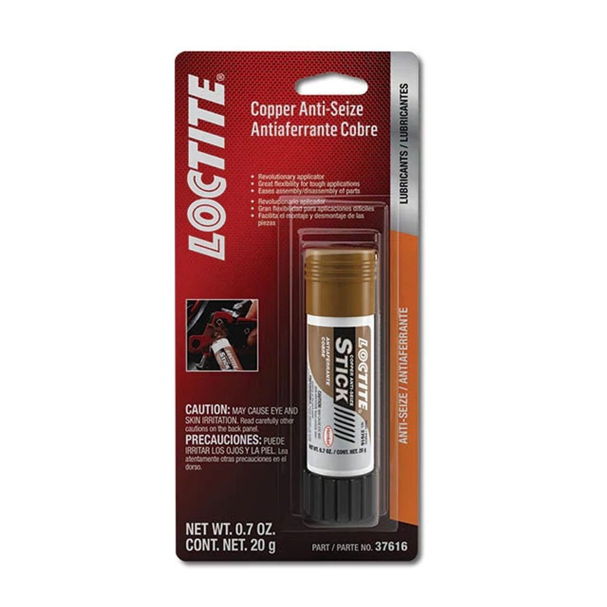 MC37616 - OEM LOCTITE COPPER ANTI-SEIZE STICK 6-PACK/20G STICKS - CASE CONSTRUCTION
