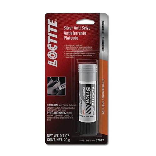 MC37617 - OEM LOCTITE SILVER ANTI-SEIZE STICK 6-PACK/20G STICKS - CASE CONSTRUCTION
