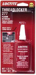 MC38656 - OEM LOCTITE THREADLOCKER 277 6-PACK/36 ML BOTTLES - CASE CONSTRUCTION
