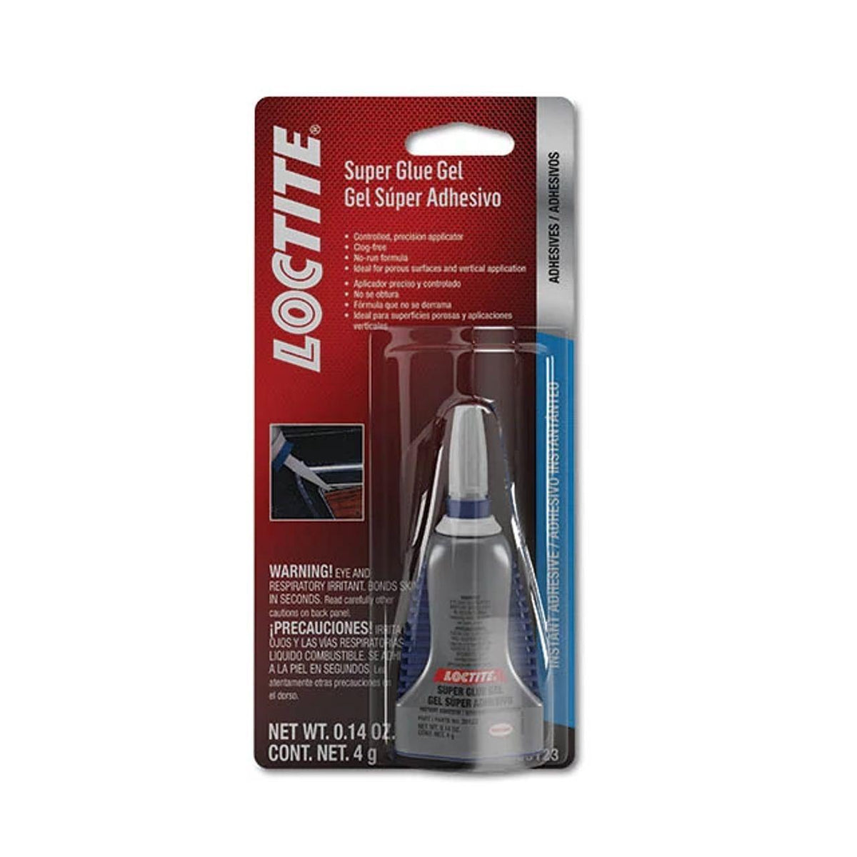 MC39123 - OEM LOCTITE SUPER GLUE GEL 6-PACK/4G APPLICATORS - CASE CONSTRUCTION
