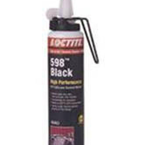 MC40463 - OEM LOCTITE RTV 598 BLACK SILICONE GASKET MAKER 6-PACK/190 ML CANS - CASE CONSTRUCTION