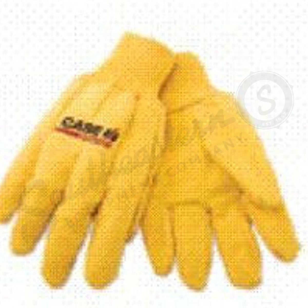 MC6300L - OEM YELLOW CHORE GLOVES LARGE - CASE CONSTRUCTION