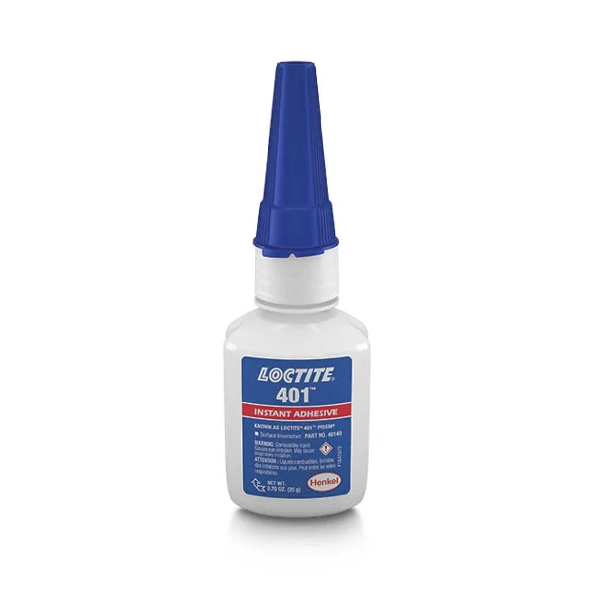 MCC40140 - OEM LOCTITE 401STANT ADHESIVE 10-PACK/20G BOTTLES - CASE CONSTRUCTION