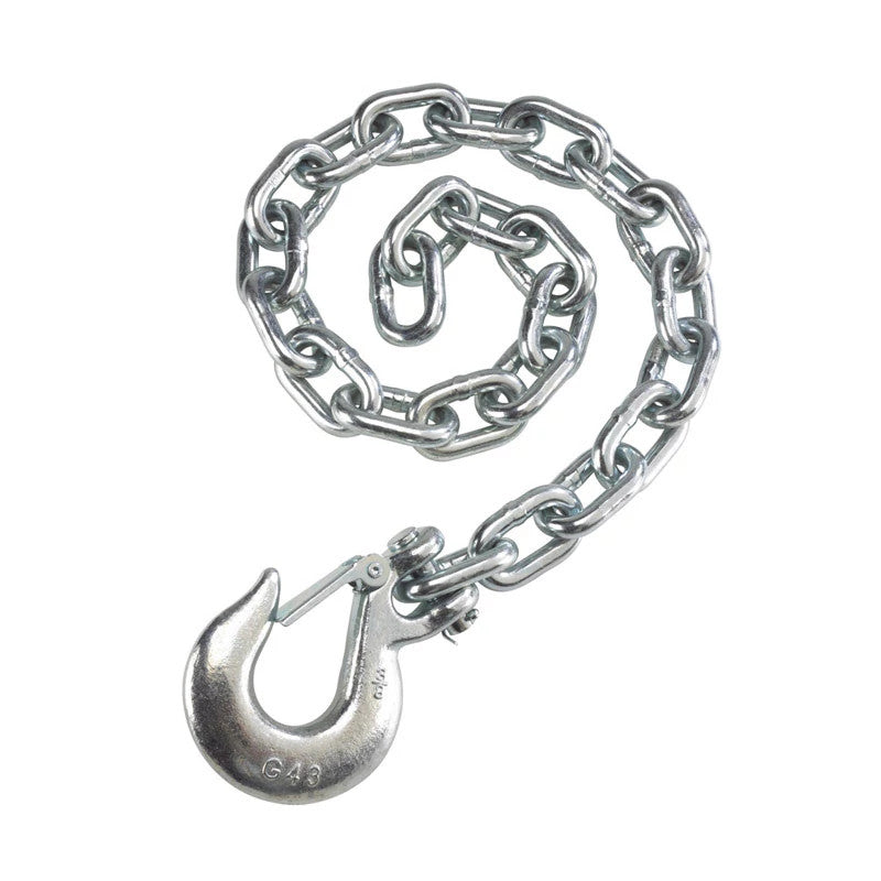 PCC6800026 - OEM CLASS 4 & ABOVE TRAILER CHAIN w/ CLEVIS SLIP HOOK & LATCH - CASE CONSTRUCTION
