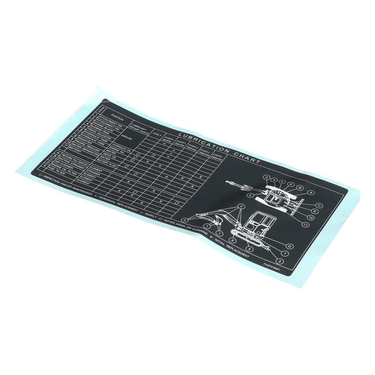 PV20T01003P1 - OEM LABEL - CASE CONSTRUCTION