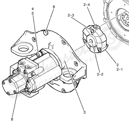 PX10V00013F1 - OEM HYDRAULIC PUMP - CASE CONSTRUCTION