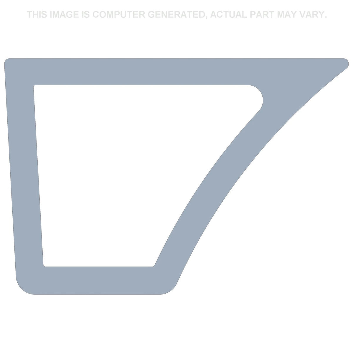 R52884 - OEM GLASS DOOR LWR. RIGHT HAND (TINTED) - CASE CONSTRUCTION