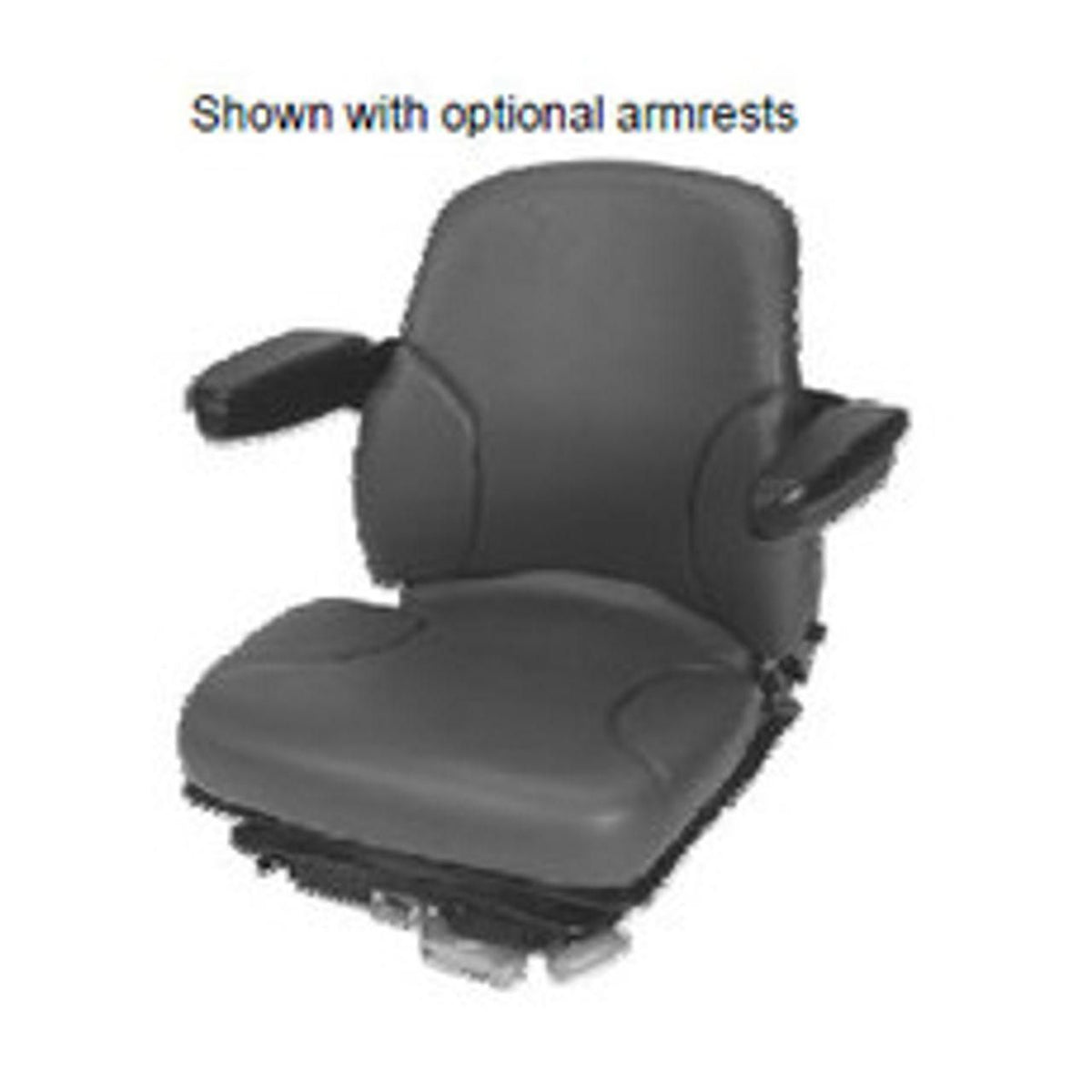 SA20801DS - OEM FLS 1503 MULTI-USE SEAT GRAY VINYLON - CASE CONSTRUCTION