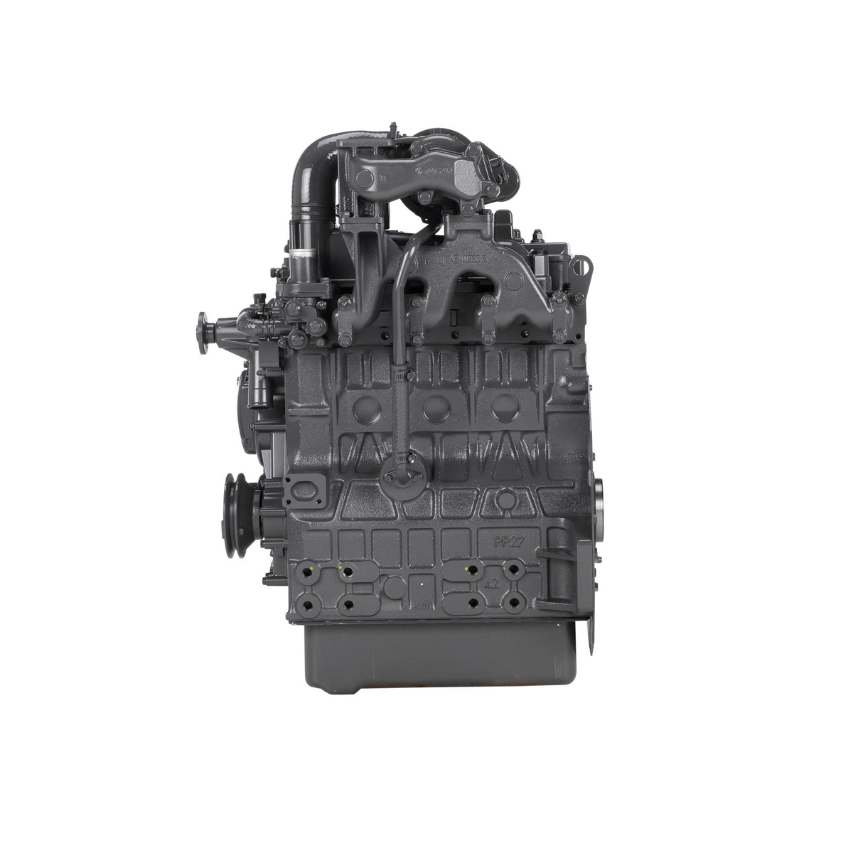 SBA133733ER - OEM REMANUFACTURED 4 CYLINDER 2 VALVE TURBOCHARGED T3 ENGINE - CASE CONSTRUCTION