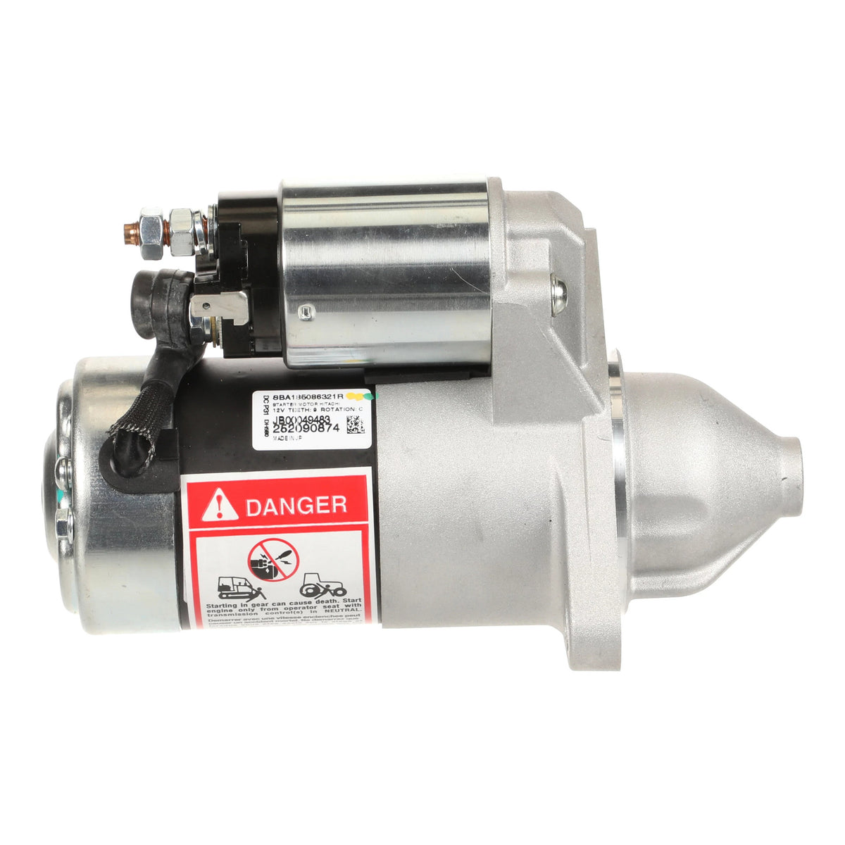 SBA185086321R - OEM REMANUFACTURED STARTER - CASE CONSTRUCTION