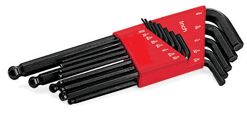 SC12001AA - OEM 13-PIECE IH HEX KEY SET BALL END SAE - CASE CONSTRUCTION