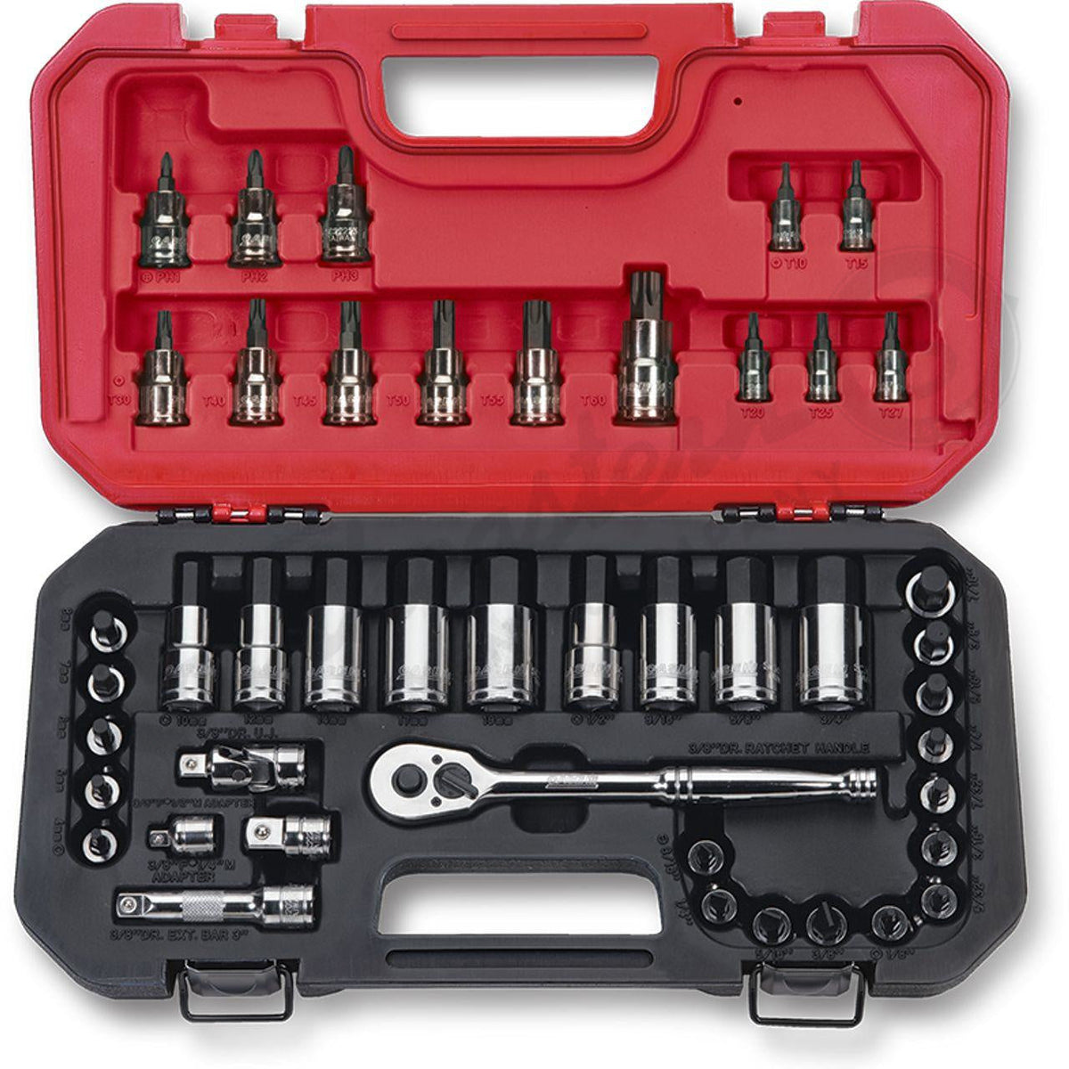 SC18001AA - OEM 45-PIECE IH BIT SET - CASE CONSTRUCTION
