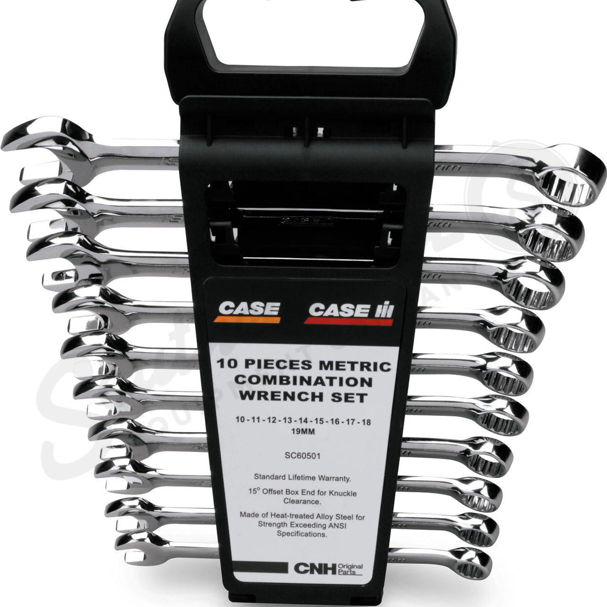 SC60501 - OEM 10-PIECE IH COMBINATION WRENCH SET METRIC - CASE CONSTRUCTION