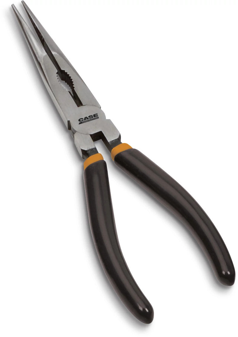SC90413CC - OEM 8IN LONG NEEDLE NOSE PLIERS - CASE CONSTRUCTION