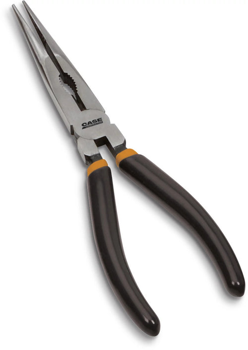 SC90413CC - OEM 8IN LONG NEEDLE NOSE PLIERS - CASE CONSTRUCTION