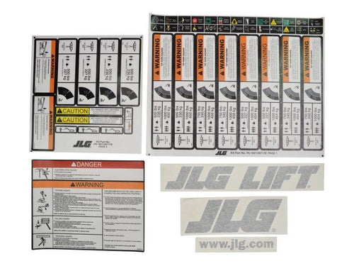 1001108717 - OEM PLATFORM DECAL 400S-460SJ KIT - JLG