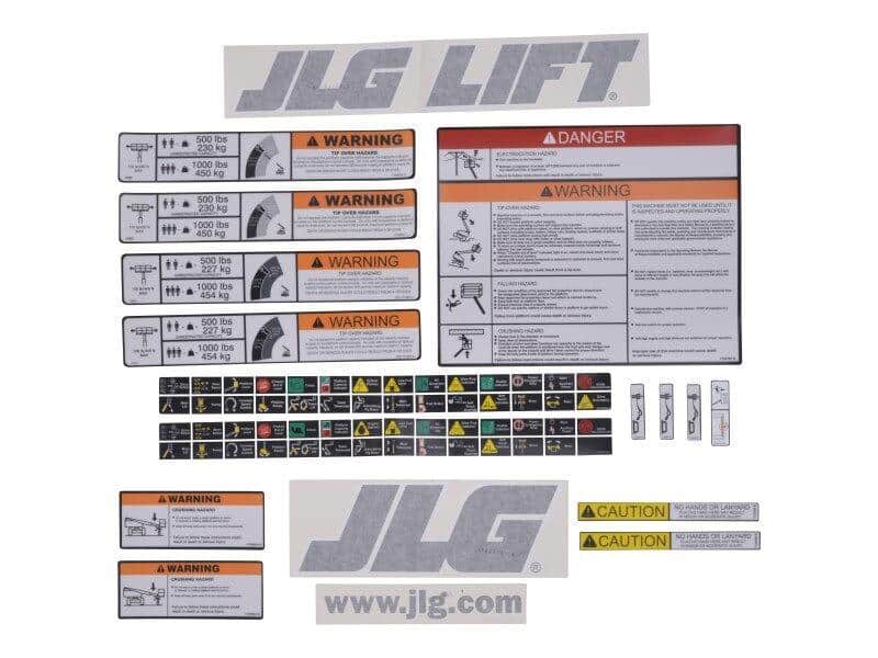 1001108720 - OEM PLATFORM DECAL 800A KIT - JLG