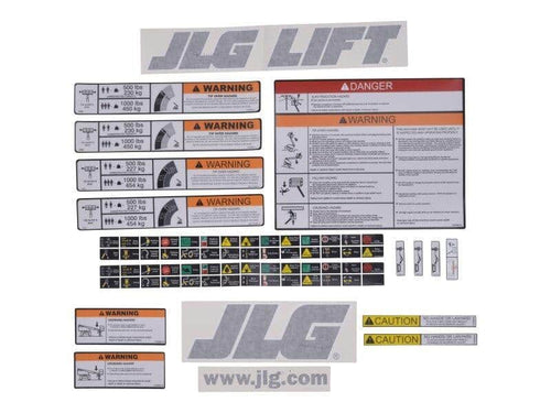 1001108720 - OEM PLATFORM DECAL 800A KIT - JLG