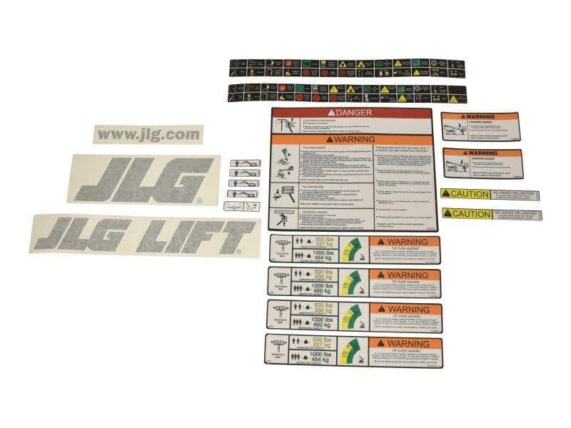 1001108722 - OEM PLATFORM DECAL 800S KIT - JLG