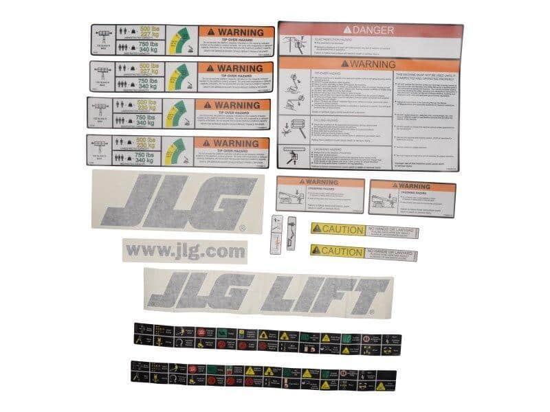 1001108723 - OEM PLATFORM DECAL 860SJ KIT - JLG