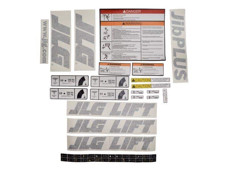 1001108727 - OEM PLATFORM DECAL E-M45/400/450 KIT - JLG