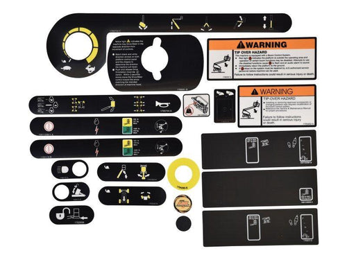1001109181 - OEM PLATFORM CONSOLE DECAL KIT - JLG