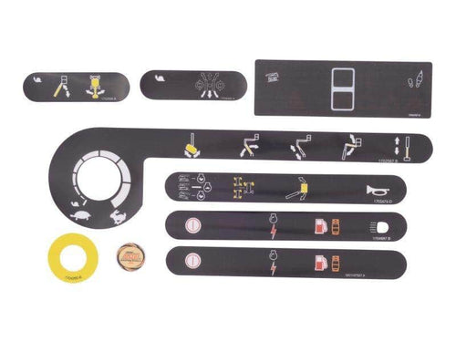 1001109193 - OEM PLATFORM CONSOLE DECAL KIT - JLG