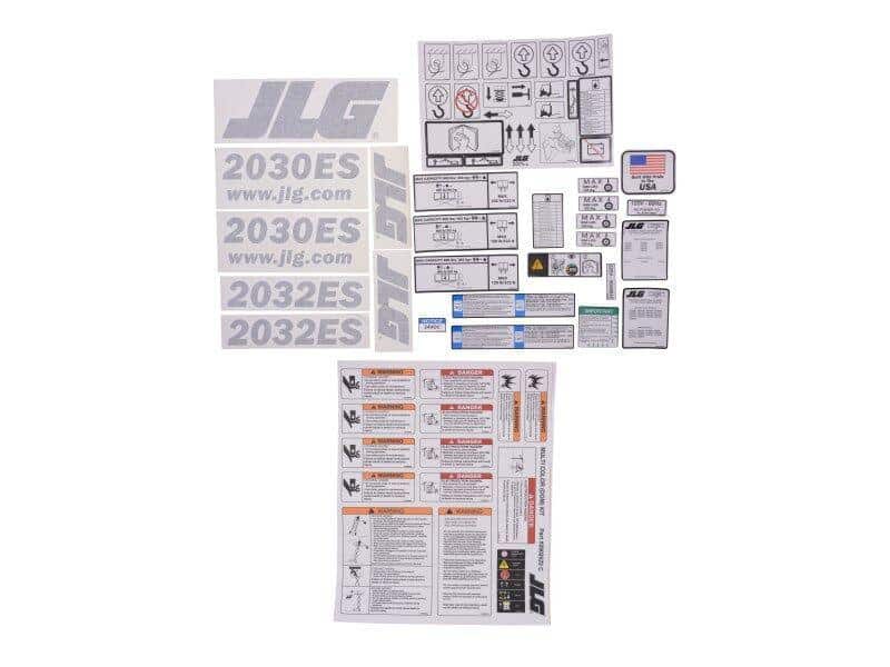 1001149796 - OEM 2030ES DECAL KIT - JLG