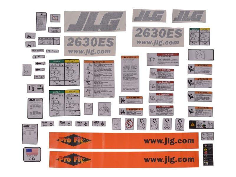 1001149797 - OEM 2630ES DECAL KIT - JLG