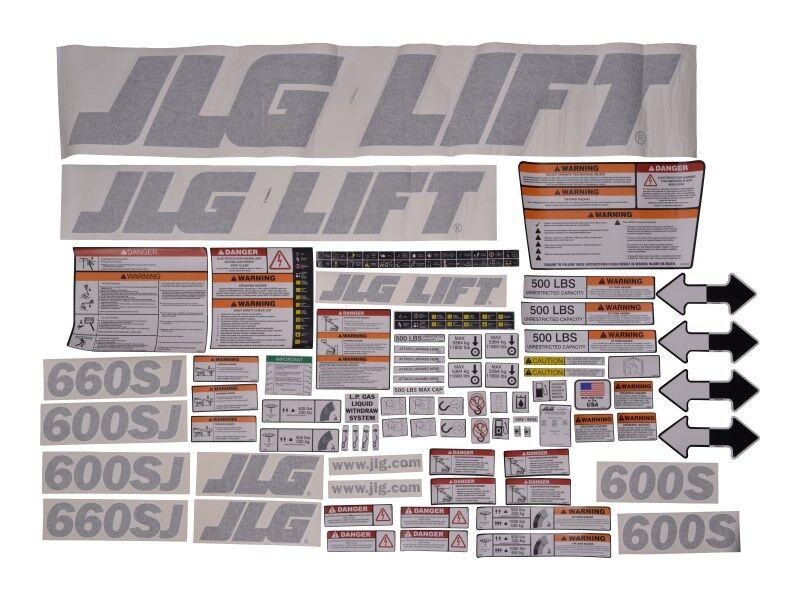 1001193633 - OEM MACHINE DECAL KIT - JLG