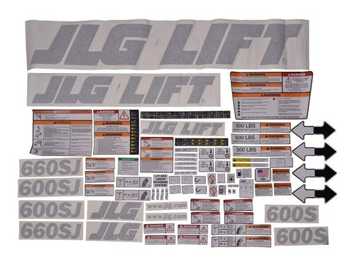 1001193633 - OEM MACHINE DECAL KIT - JLG