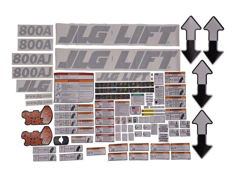 1001193638 - OEM MACHINE DECAL KIT - JLG