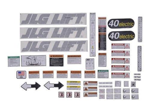 2900930 - OEM DOM/CSA) DECALS (40E - JLG
