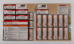 JLG OEM Decal Kit part number 2902307