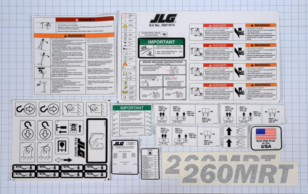 2910480 - OEM DECAL - JLG